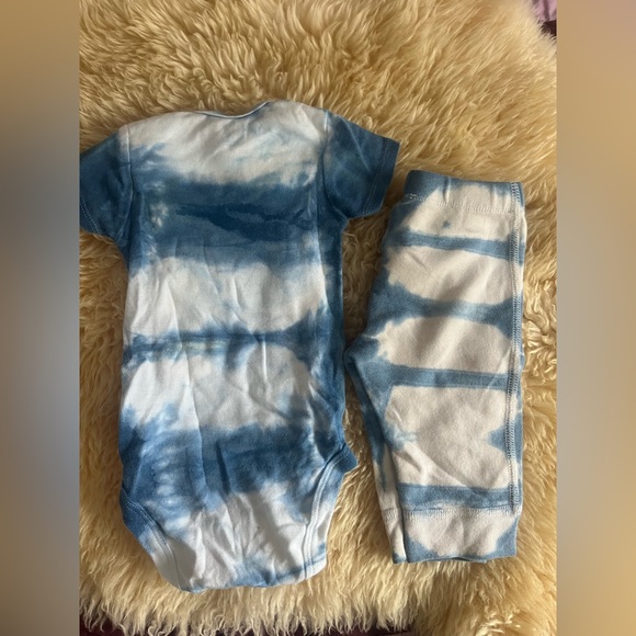 Indigo Dyed Baby Set - Picture 6 of 7